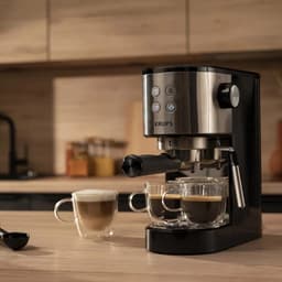 Krups Virtuoso Essential XP4418 Espresso machine - Zwart — thumbnail 7