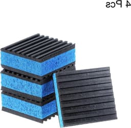 4 STKS Rubber Anti Vibratie Pads 2"x2"x7/8" - Trillingen Demping Mat voor Air Compressor, Loopband en Wasmachine met EVA Center en Anti-Skid Ontwerp — thumbnail 2