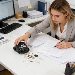 Tafelstofzuiger - Mini plumeau - Bureau opruimen - Handige bediening - Compact formaat - Zwart — thumbnail 2