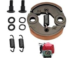 SnelShoppen - Brush Cutter Set Grasmaaier Koppeling Tuingereedschap Vervangingsonderdelen Grasmaaier Koppeling + Veer voor GX35/140/139/40-5/TU43