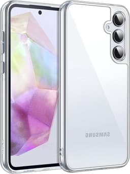 Schokbestendige en krasbestendige transparante hoes voor Samsung Galaxy A35 5G, perfect voor bescherming en stijl — thumbnail 2