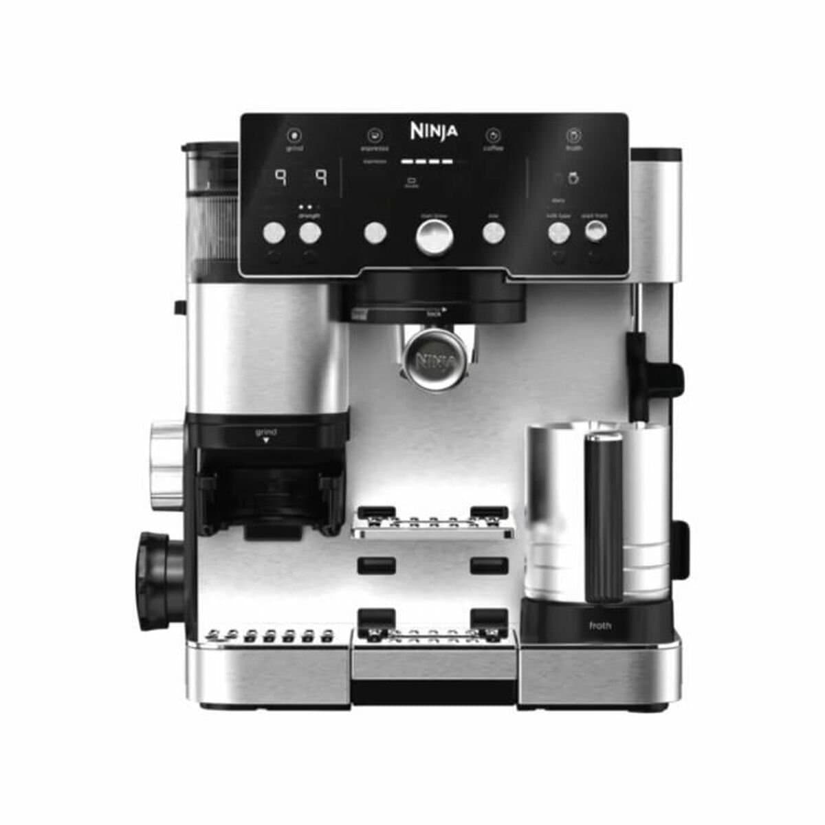 Ninja Luxe Café Essential 2-in-1 Espressomachine en Filterkoffiezetapparaat met Melkopschuimer - ES501EU — afbeelding 1