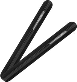 Tafelkruimelverzamelaar - Kruimelveger RVS - Tafels Schoonmaken - Ergonomische Grip - 2 Stuks - Zwart — thumbnail 1