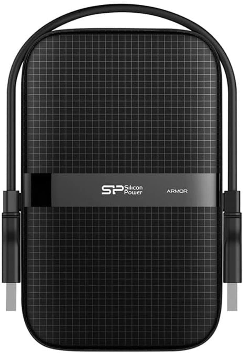 Externe Harde Schijf - Opslagapparaat Data - Bestanden Opslaan - Compact Ontwerp - 4TB - Zwart — afbeelding 1