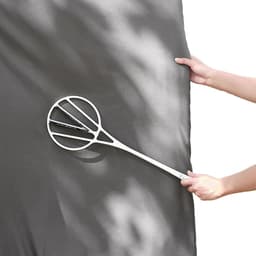 Tapijt Mixer - Stofverwijderaar - Textiel Reinigen - Lange Handgreep - 55.5 cm - Wit — thumbnail 2