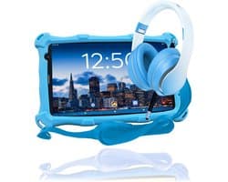Nexvo® Kindertablet Deplay - Kinder Tablet Deplay - Kindertablet Deplay Pro - Blauw - 23cm x 13cm x 1cm