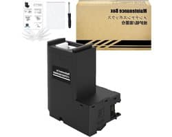 Inktonderhoudsdoos - Afvalinkt opvangbak - Printeronderhoud - Hoge absorptiecapaciteit - 1 Stuk - Zwart