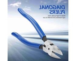 Professionele 7.1 Inch Diagonaal Kniptang voor Kabels, Draad en Elektronica - Precisie Snijgereedschap voor Diverse Toepassingen