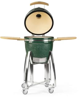 Buccan BBQ - Kamado barbecue - Sunbury Smokey Egg - Extra Large 18" - Glanzend Groen — thumbnail 1