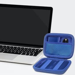 Harde Beschermhoes voor Portable SSD, Geschikt voor Samsung T7/T7 Touch/T7 Shield/T9, Blauw, Ideaal voor Opslag en Bescherming — thumbnail 5