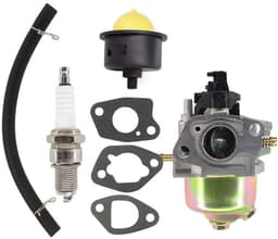 Dailygoods- Carburateur Set - 1x Carburateur - 3x Pakking - 1x Slang - 1x Pomp Primer - 1x Bougie - Grasmaaieronderdelen — thumbnail 1