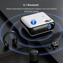 CLVP® Mini Beamer – Projector – Thuisbioscoop Beamer — thumbnail 3