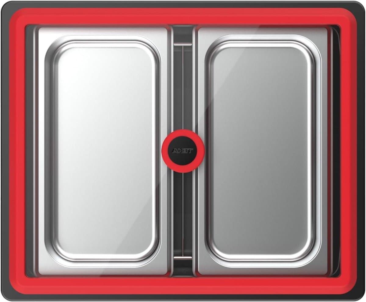 Multicooker Snelkookpan - Drukpan Keuken - Snel Koken - Grote Inhoud - 22 Liter - Zwart Roestvrij — afbeelding 1