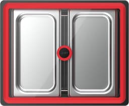 Multicooker Snelkookpan - Drukpan Keuken - Snel Koken - Grote Inhoud - 22 Liter - Zwart Roestvrij — thumbnail 1
