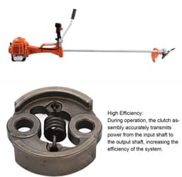 Dailygoods- Koppeling Vervanging voor Echo Shindaiwa - Koppeling Grasmaaiers - Koppeling A056000260 - Koppeling Motoronderdelen - Hoge Efficiëntie - Beschermt tegen Motorschade - Koppelingsset — thumbnail 3