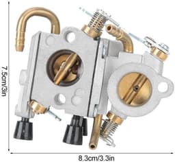 Dailygoods- Carburateur Vervangend Accessoire - Hoogwaardig Metaal - Geschikt voor TS410/TS420 - Eenvoudig te Vervangen - Duurzaam - Lange Levensduur - Motorcarburateur — thumbnail 4
