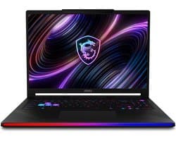 MSI Raider 16 Max HX B2WI-034NL Intel Core Ultra 9 290HX Plus Laptop 40,6 cm (16") Quad HD+ 32 GB DDR5-SDRAM 2 TB SSD NVIDIA GeForce RTX 5080 Wi-Fi 7 (802.11be) Windows 11 Home Zwart