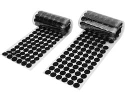 Ronde Dots Stickers met Sterke Hechting - 300 Paar Haak en Lussysteem voor Diverse Toepassingen