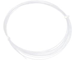 PTFE Slang - Isolatiebuis Teflon - 3D Printer Transport - Lage Wrijvingscoëfficiënt - 0.3mm ID x 0.6mm AD x 3m
