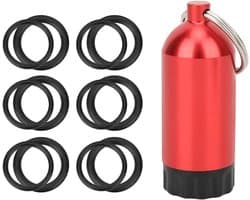 Viton O Ring Kit voor Duikcilinders - Sealing Rings en Mini Opslagflessen voor Duikers