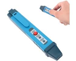 Nauwkeurige draagbare magnetische polariteitstester met LED-indicator en batterijvoeding voor generator- en magnetische identificatie.