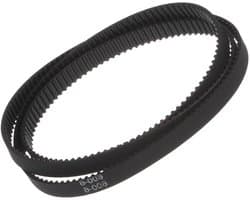 Tandriemen Gesloten Cyclus - Distributieriemen Rubber - 3D Printer Beweging - Versterkt Glasvezel - 600 mm x 6 mm - Zwart