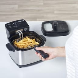 Compacte Friteuse 1,5 L, 2000 W, Temperatuurregeling 150-190°C, Met Deksel — thumbnail 5