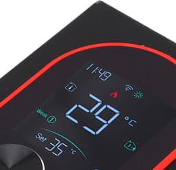 Slimme Thermostaat - Programmeerbaar - Waterverwarming - WiFi Bediening - 5-35℃ - Zwart — thumbnail 5
