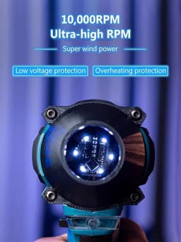 Luchtblazer Turbo - Ventilator Jet - Stof Verwijderen - Borstelloze Motor - 40 mm - One Color — thumbnail 4