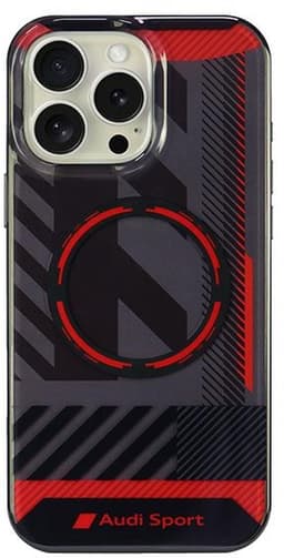 Audi IML Sport - iPhone 16 Pro Max Etui - MagSafe - Czerwony - TPU/PC — thumbnail 1