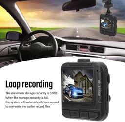 Dailygoody - Dash Cam voor Auto's - 1080P - Ultieme Beveiliging - 1,6-inch Scherm - Bewegingsdetectie - Spraakopname - Auto Recorder — thumbnail 5