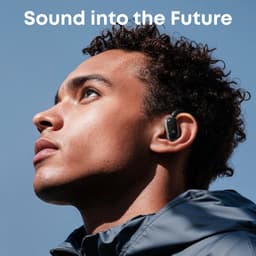 Soundcore V40i by Anker, open-ear hoofdtelefoon, kristalhelder ontwerp, 4 verstelbare standen voor een goede pasvorm in elk oor, 2x diepere bas, IP55, 21 uur afspeeltijd, duidelijke AI-gesprekken, Bluetooth 5.4, app-bediening — thumbnail 4
