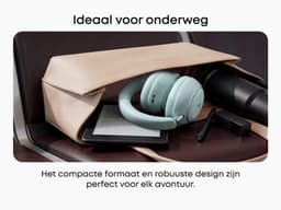 soundcore Space 2 by Anker, Active Noise Cancelling Koptelefoon, Comfortabele Pasvorm, 50H Speeltijd, LDAC Hi-Res Draadloze Audio, Dual Connection, Helderre Gesprekken, Bluetooth 6.1, Nap Mode, Draagdetectie — thumbnail 7