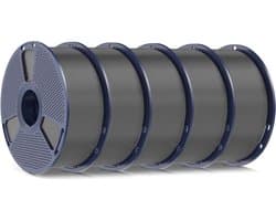 3D Print Filament - PLA+ Materiaal - Robuuste Objecten Printen - Verbeterde Sterkte - 5KG Totaal - Grijstinten