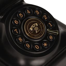 aladdien - Vintage Vaste Telefoon - Retro Telefoon - Ouderwets Design - Bureautelefoon - Schijfknop - Ideaal voor Thuis - Klassiek Model — thumbnail 3