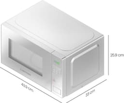 Magnetron 20 liter - Compacte oven - Snel opwarmen - Digitale bediening - 33 x 25 x 44 cm — thumbnail 4