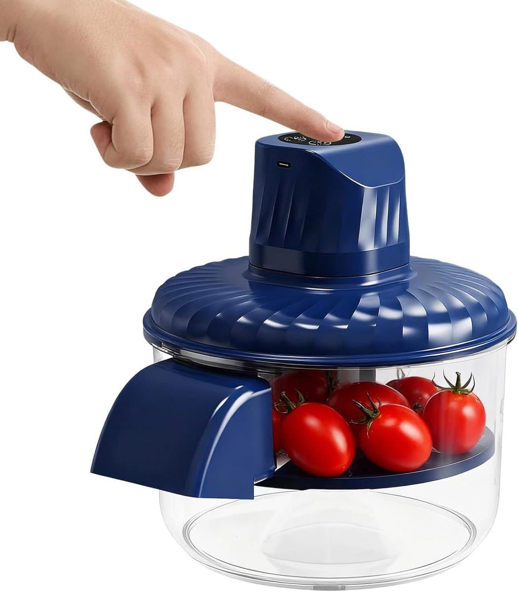Druiven Schilmachine - Elektrisch Keukengereedschap - Snel Fruit Voorbereiden - Grote Capaciteit - Draadloos - Uniek Kenmerk — afbeelding 1