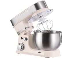 Keukenmixer - Deegmachine Eiermixer - Bakken en Maken - Multifunctioneel Blad - 318x192x250mm - Wit