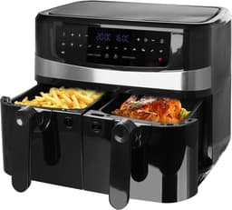 Dubbele Airfryer - Dubbele Mand - Dual Cook - Heteluchtfriteuse — thumbnail 1