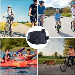 Fiets sleeptouw voor kinderen - 25 m tractietouw - fiets treksysteem voor kinderen - mountainbike en fietsen - stretch trekgordel — thumbnail 4