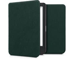 kwmobile hoes geschikt voor Kobo Clara BW / Colour - e-reader beschermhoes van vilt - petrol