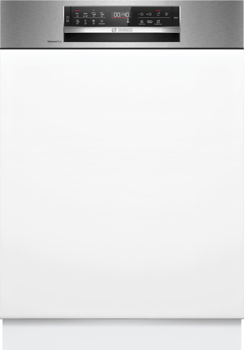 Bosch SMI6ECS12E - Series 6 - Vaatwasser - Inbouwvaatwasser - 60 cm - Half integreerbaar - Energielabel A - Extra Droog: optie voor extra grondige droogresultaten - Home Connect — afbeelding 1