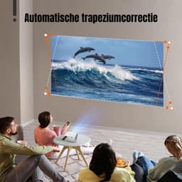 Zyrex® Mini beamers - Projector - Mini beamer - Wit - 14cm x 10cm x 6cm — thumbnail 2