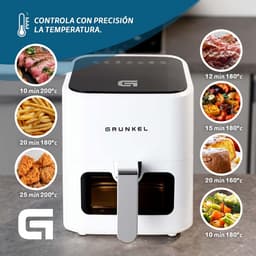 Heteluchtfriteuse 4 Liter met 7 Programma's en Digitaal Display — thumbnail 2