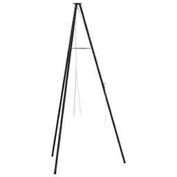 vidaXL - Kampvuur - tripod - Zwart - 92 - x - 92 - x - 191,5 - cm - Staal — thumbnail 5