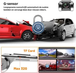 FlexVer® Dashcam - Camera voor Auto - Parkeerbewaking - 170° Wide-Angle Lens — thumbnail 3
