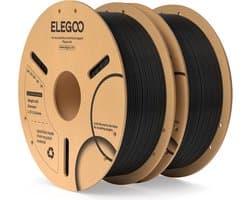 Zwart PLA 1.75mm 3D Printer Filament 2kg Hoge Precisie voor FDM Printers