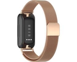 Go Go Gadget - Smartwatch Bandje - Geschikt voor FitBit Inspire 3 - Magneetsluiting - Rose Goud