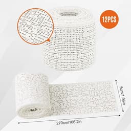 12x Gipsverbandrollen voor Knutselen en Mallen - Sneldrogend Materiaal — thumbnail 5