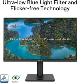 ASUS VA279QGSE - FHD Business Monitor - Stereo Speakers - Hoogte verstelbaar - 120hz - 1ms - 27 inch — thumbnail 3
